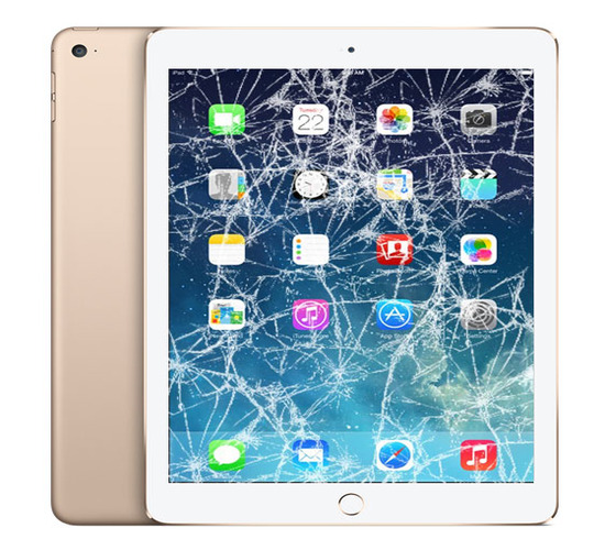broken screen ipad image
